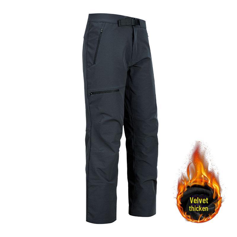 «Мужские легкие осенние брюки для активного отдыха — модные, водонепроницаемые и прочные для походов и повседневной носки»