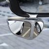 1 пара Автомобильных Зеркал Заднего Вида 360° Зеркало Мертвой Зоны Регулируемое Вращающееся Выпуклое Широкоугольное Прозрачное Зеркало Заднего Вида Аксессуар Безопасности