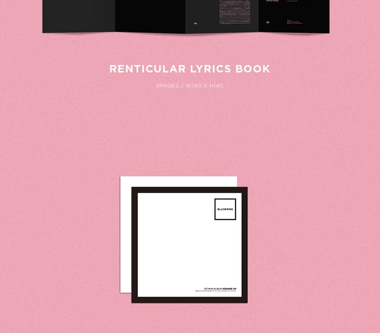 BLACKPINK [SQUARE UP] 1-й мини-альбом (ЧЕРНЫЙ / РОЗОВЫЙ вер.)