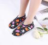 Women's Anti-Slip Indoor Floor Socks with Warm Velvet Lining and Cute Prints for Home and Early Childhood Education