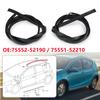 75551-52210 75552-52190 Для Toyota Prius C 2012- Резиновые водосточные накладки на крышу автомобиля, боковые молдинги, уплотнительные полосы, отделка 170 см