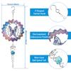 Hanging Wind Spinners for Garden Colorful Butterfly Wind Chimes 3D Metal Rotating Windchime For Indoor Outdoor Kinetic Yard Art