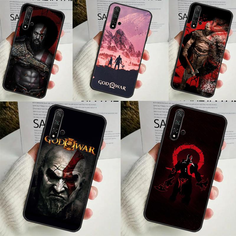 Чехол God of War для Huawei Nova Y70 Y60 Y61 Y90 Y91 5T 9 10 SE 3i 8i 11i 11 Pro P20 P40 P30 Lite