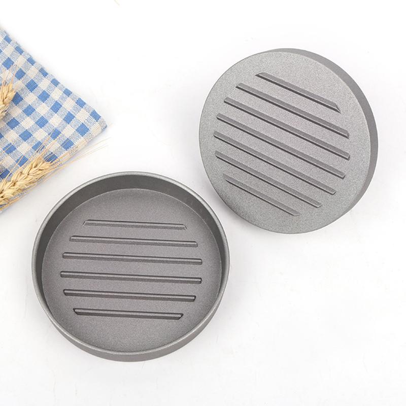 Высококачественная круглая форма для гамбургера из алюминиевого сплава, пресс для мяса, говядины, гамбургера, барбекю, бургера, кухонная форма для еды