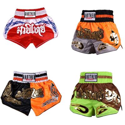 Мужские шорты Mauy Thai, одежда для смешанных единоборств, шорты для тайского бокса, борьбы, грэпплинга, бразильского джиу-джитсу, тренировочная форма для боевых искусств