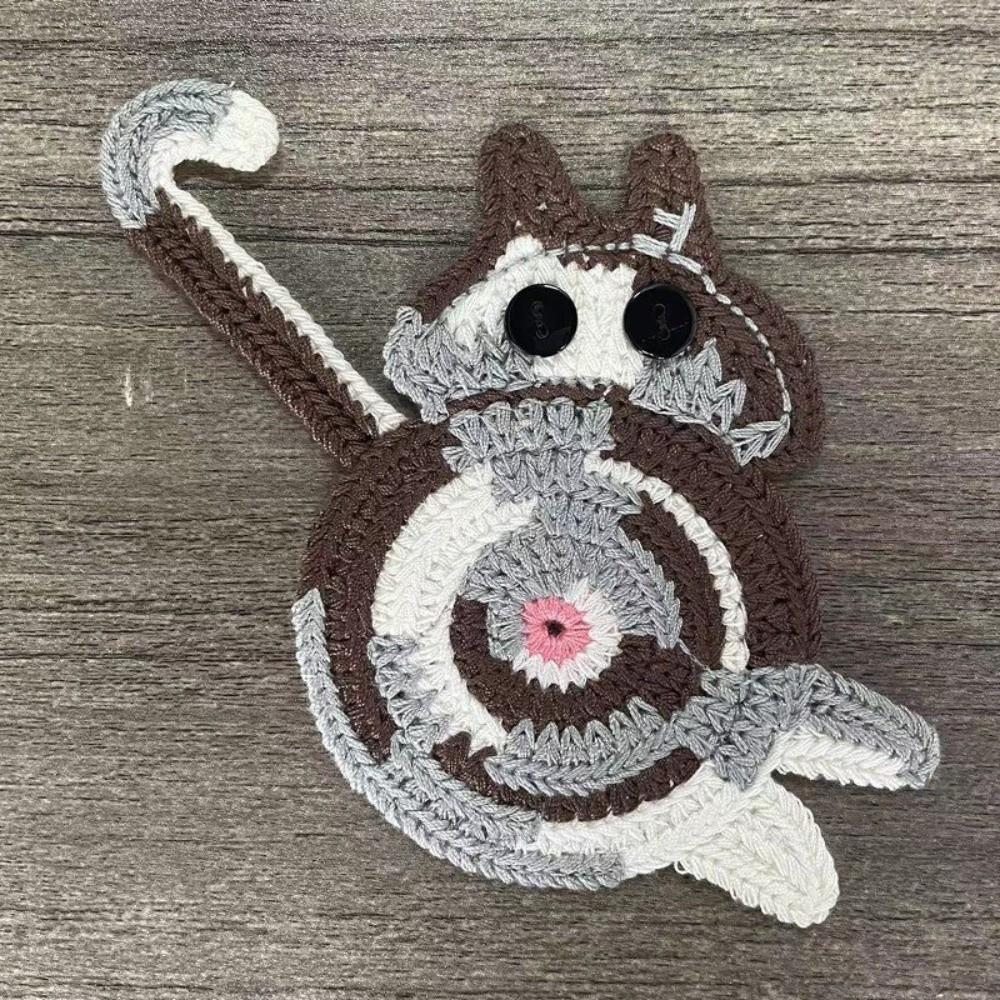 Heat Insulation Crochet Coaster Non-slip Knitted Cup Mat Table Decor Drink Pad Home Supplies