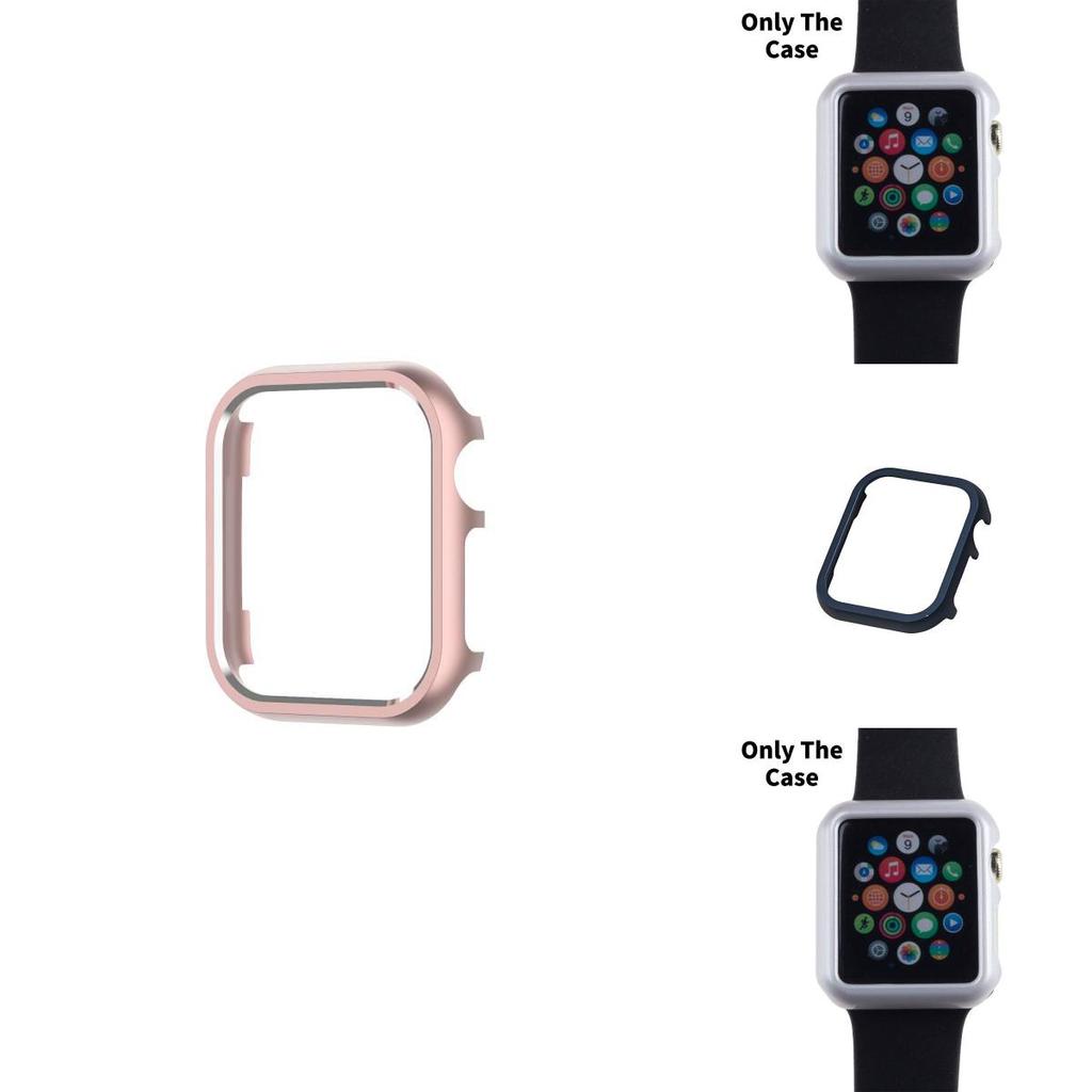 Металлический защитный чехол для Apple Watch Series с противоударной защитой кромок