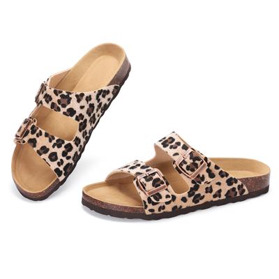 Модные Kidmi Новые женские мюли Нескользящие тапочки Женские замшевые клоги Домашние сандалии Пробковая подошва Мягкие удобные мюли Клоги Пляжные тапочки