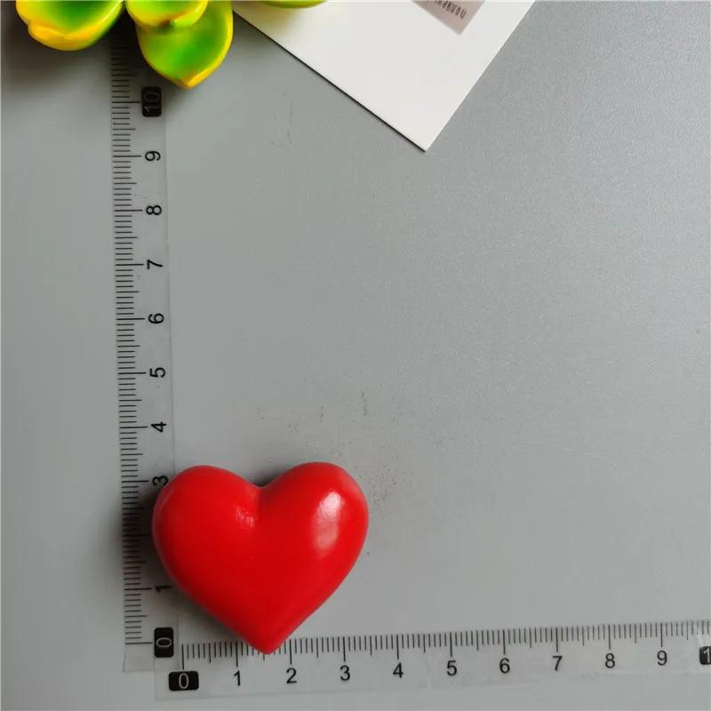 Kawaii Heart Flower Греция Heat Tiger Магнит на холодильник Хэллоуин Lip Shap Милая наклейка Магнитный домашний декор Подарки для детей Mun