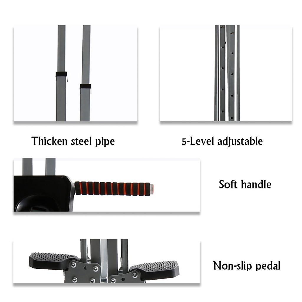 Вертикальный альпинист, 331 фунт, складной тренажер для подъема по лестнице, кардио для домашних тренировок, степпер для фитнеса, вертикальный альпинист