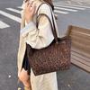 Сумка-тоут, Женская повседневная сумка на одно плечо, Универсальная и вместительная сумка-хобо для通勤