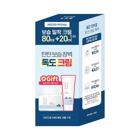 ROUND LAB 1025 Dokdo Cream 80мл Специальный (+20мл)