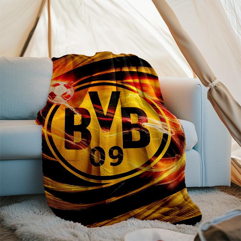 1pc B-BVB Theme Blanket - Digital Print, Polyester, Cozy for All Seasons, Perfect for Outdoor, and Travel