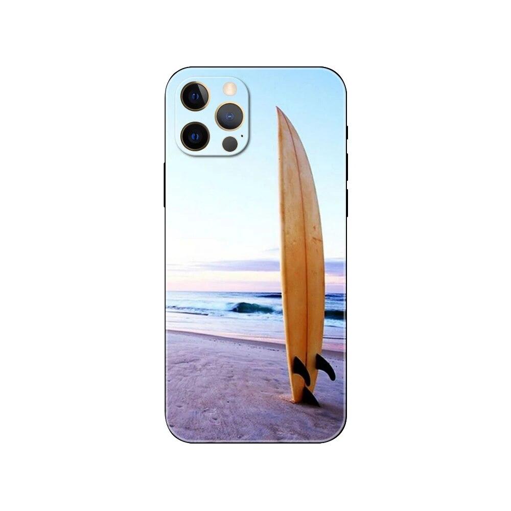 Surfboard Surf Arte Phone Case For iPhone Samsung Galaxy Redmi Xiaomi Oppo OnePlus Note S A 7 8 9 10 11 12 13 14 20 21 22 23 53 54 Pro Max Plus Ultra