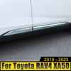 Car Accessories For Toyota RAV4 XA50 - 2022 2023 Hybrid ABS Side Door Body Anti-scratched Protector Molding Trim