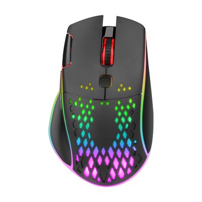 78г RGB Беспроводная Игровая Эргономичная Сотовая Конструкция Со Совместимостью с Ультралегкой 2.4G Мышью, Энергосберегающая, Перезаряжаемая, 6-Кнопочная