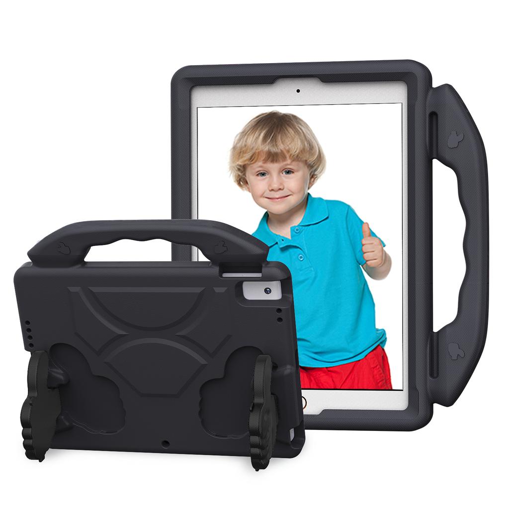 Детский противоударный чехол-подставка из ЭВА для iPad 10.2 7-го 8-го 9-го с ручкой, для iPad Air3 Pro 10.5, противоударный чехол с поддержкой пальца для детей