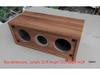 3-дюймовый двойной центральный громкоговоритель DIY Деревянный корпус HIFI Аудио Корпус