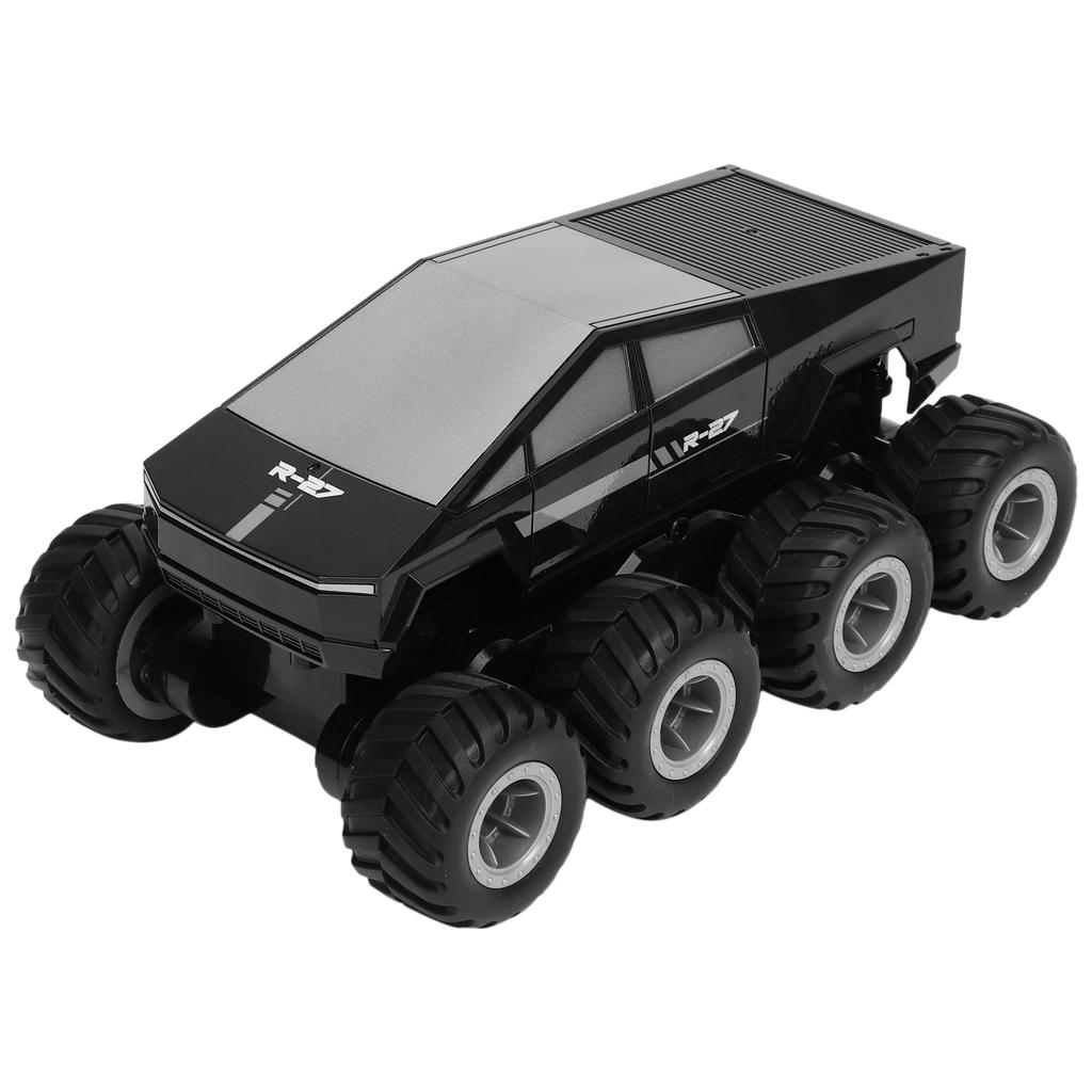 2.4G RC Truck, Remote Control Car for Kids, Water and Land All Terrain Toy, 360 Degrees Rotating 8WD Off Road Vehicle,