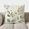 Домашний Декор Элегантный Лиственный Узор Наволочка с Узором Чехол для Подушки Подходит для Дивана Спальни Автомобиля Наволочка