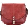 Dark Brown Crossbody Shoulder Saddle Bag Purse for Women, Cross-body Handbag for Girls.