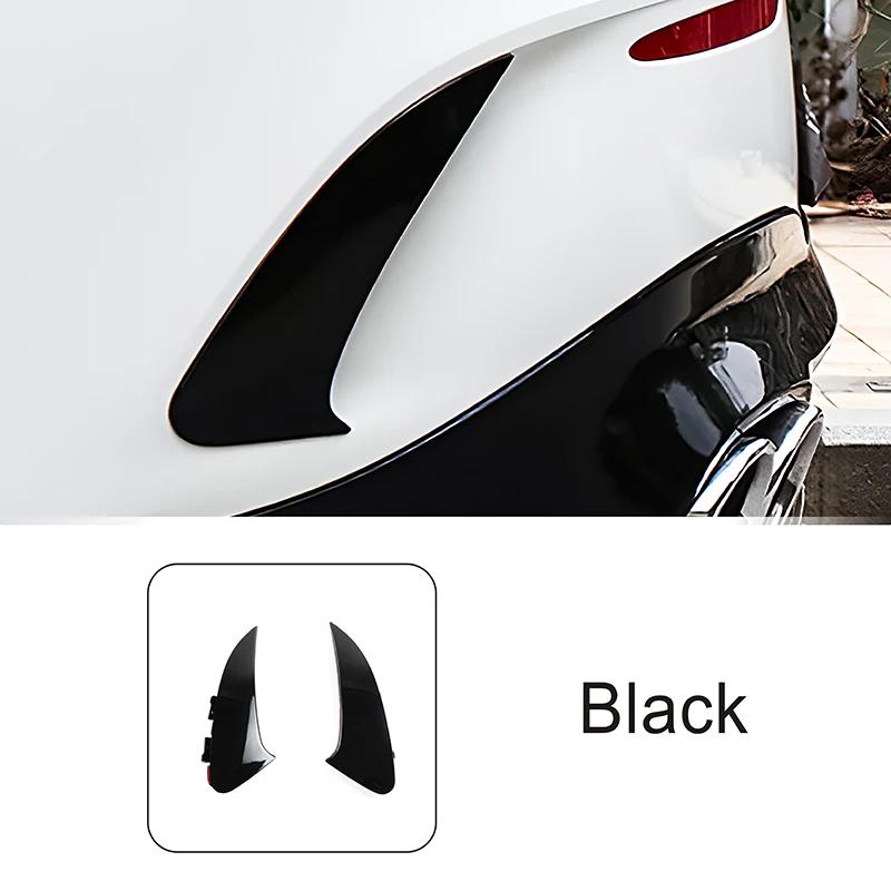 For Mercedes Benz CLA C118 CLA200 220 - Exterior Decals Rear Bumper Spoiler Both Side Decoration Cover Trim Car Sticker
