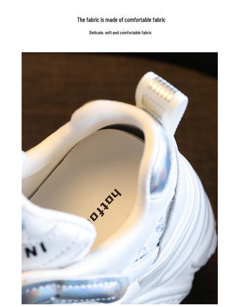 HS6166 Женские весенние кроссовки на платформе, увеличивающие рост 2025 года