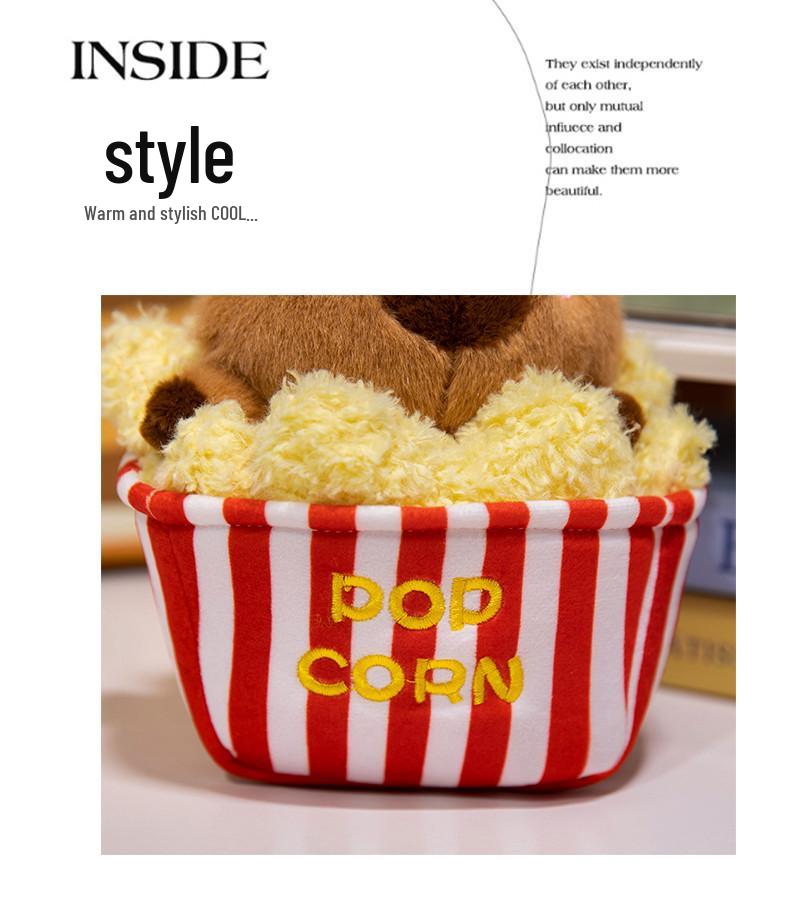 Плюшевая подушка Капибара для медитации Лотос - Милая буддийская игрушка в подарок для офисных работников