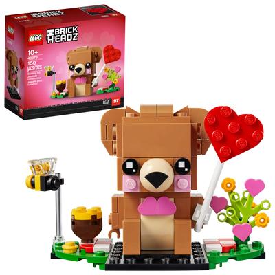 LEGO BrickHeadz Bear 40379 Сборочный комплект ко Дню святого Валентина (150 штук)