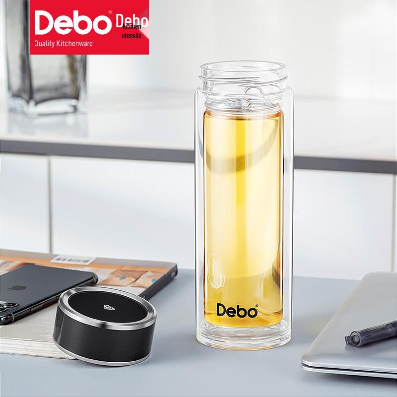 Стеклянная бутылка-заварник Debo 300 мл