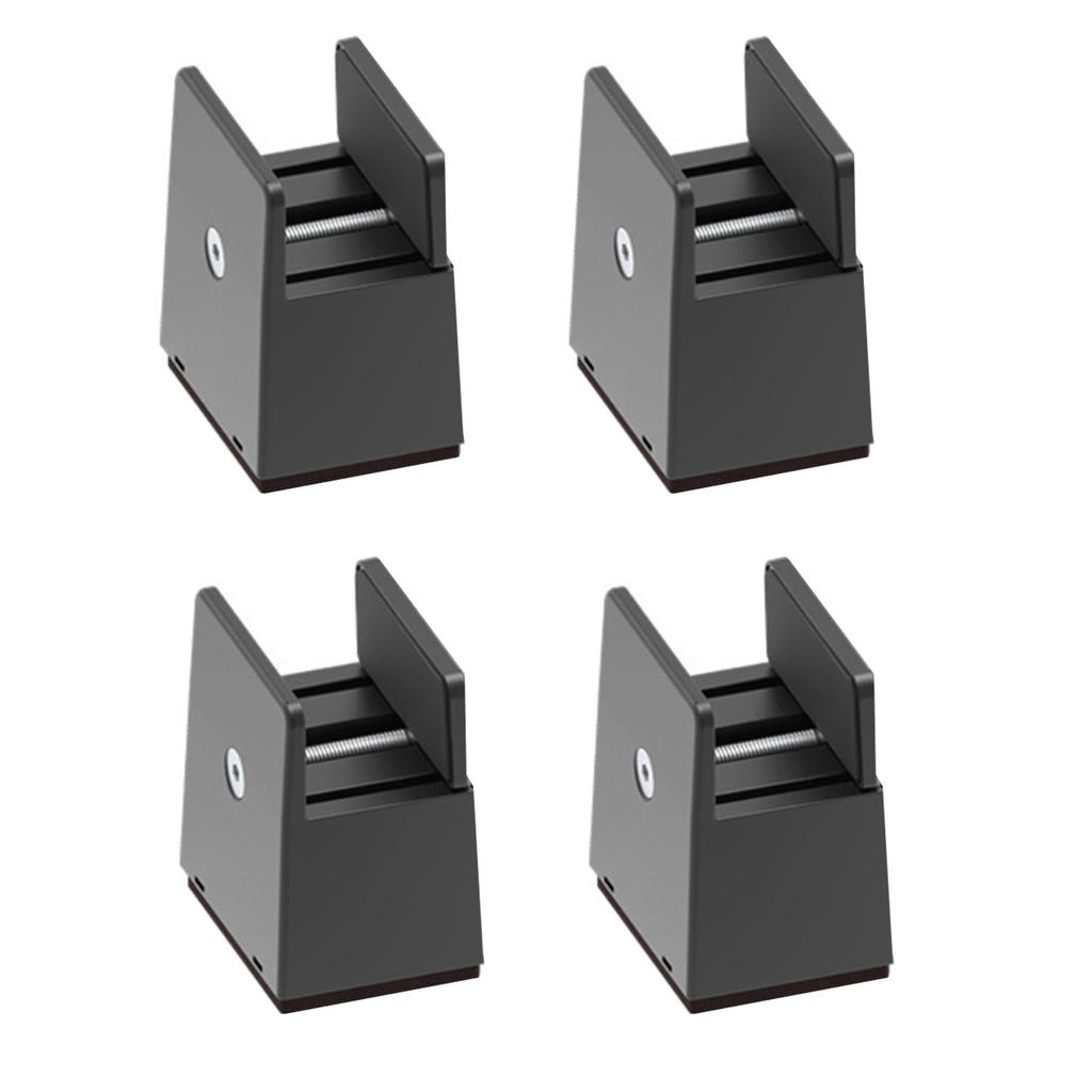 Набор из 4 многофункциональных 2-дюймовых подставок для кровати, мебельный подъемник, опора, удобный аксессуар для использования с диваном, столом, стулом, письменным столом