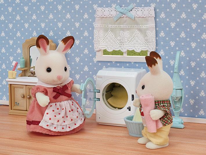 [toytron] toytron 5445 - Kids' Washing Machine & Vacuum Cleaner Pretend Play Set