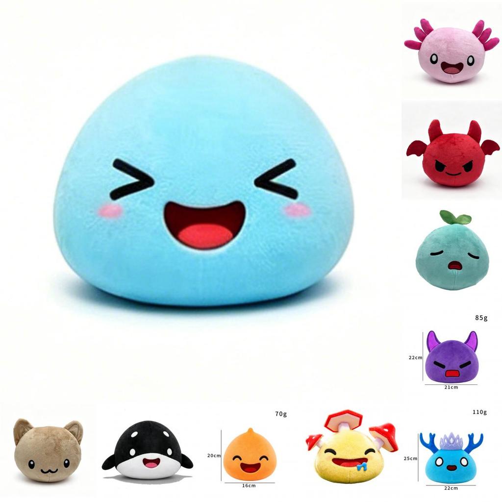 Плюшевая игрушка Roblox Slime Rng Мягкая набивная кукла Для коллекционеров и фанатов игр