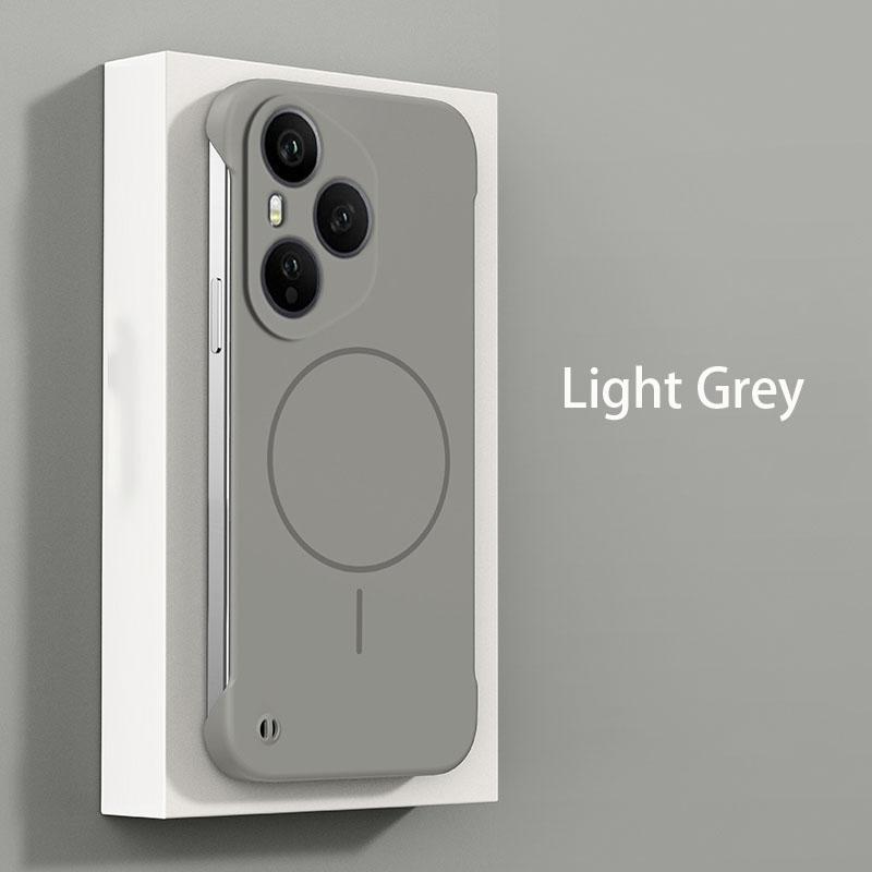 For Magsafe Frameless Magnetic Wireless Charging Phone Case For Honor 400 Pro Honor400Pro 5G Slim Hard Back Cover