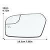 Стеклянная линза зеркала заднего вида для Ford Fusion 2011-2012 US Version С подогревом Маленькая и большая линза стекла бокового зеркала Автоаксессуары