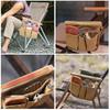 Loopunk Side Pocket Outdoor Chair Camping Fishing Folding Chair Accessories Storage Chair Side Pocket Beach Chair Armrest Bag Camping Chair Storage