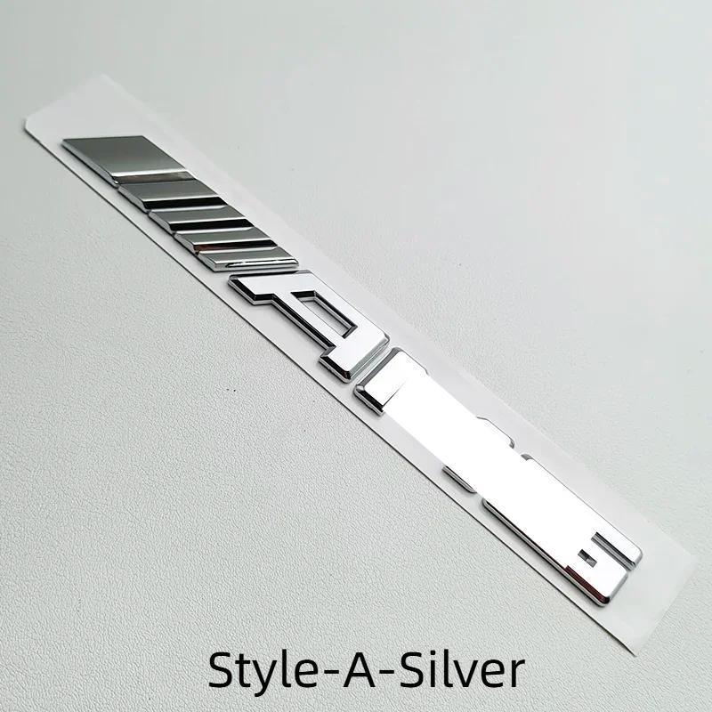 3D ABS Am/g Logo Emblem Letters Car Trunk Badge Sticker Accessories
