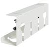 Under Desk Cable Tray 2 Pieces White