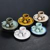 Ceramics Crafts Multipurpose Candle Holder Unique Ambience Desktop Bookshelf Incense Burner Tray Decorative Home Decoration