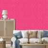 Wallpaper Geometric Pink Pattern, Subtle Detail 50x1000
