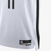 Nike Футболка NBA Brooklyn Nets Kyrie Irving 2023/24 Cloud White/Core Black для мужчин в уличном стиле DN2069-100