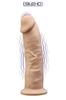 Flesh Double Density Vibrator 17.5 Cm - SilexD