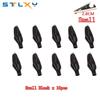 10pcs Metal Alligator Clip Crocodile Electrical Clamp Testing Probe Meter Black Red with Plastic Boot Car Auto Battery