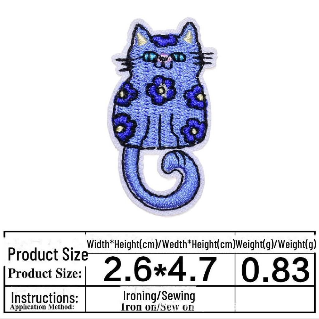 Нашивки с изображением животных для украшения детской одежды