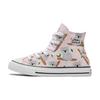 Chuck Taylor All Star Canvas Full Print High Top Kids Sneakers Kids Sneakers Pink Gray 671100C