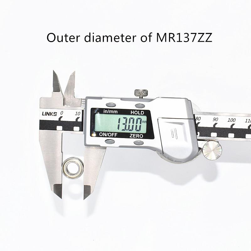 MR137ZZ Миниатюрный подшипник 10 шт. 7*13*4(мм)