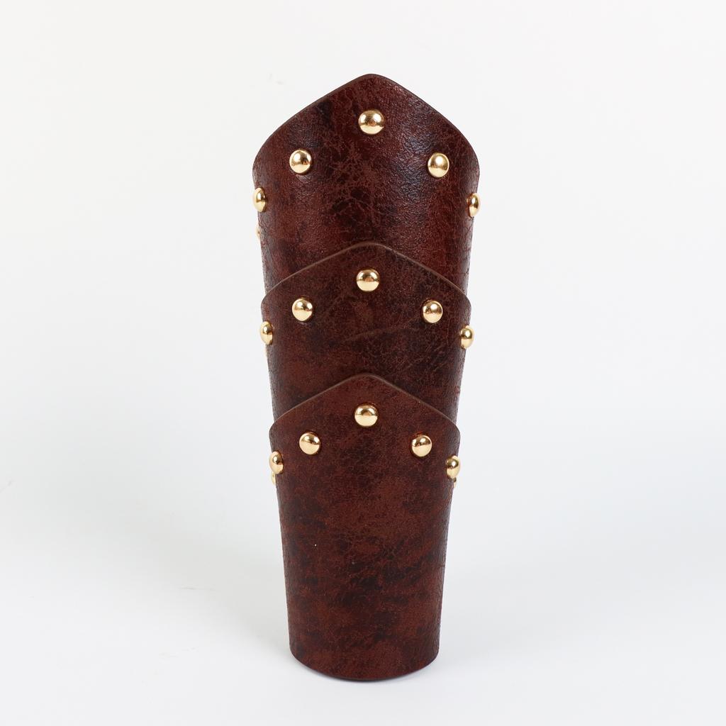 1 пара унисекс средневековых кожаных наручей, браслетов с пряжками, аксессуар для костюма для косплея на Хэллоуин для тематической вечеринки