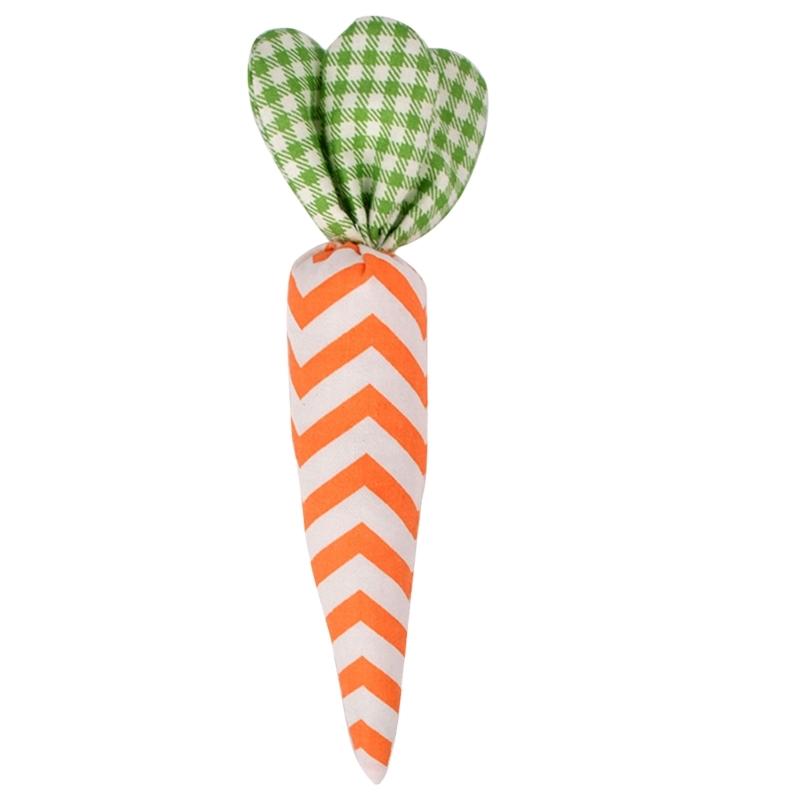 Easter Festive Fabric Carrot Ornament Enhances Holiday Easter Party Happy Easter Day Decorations