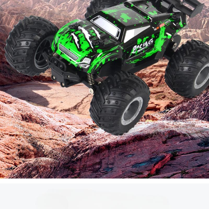 Машинка с дистанционным управлением, вездеходная машина с дистанционным управлением для мальчиков, грузовик с диодами, 2,4 ГГц, быстрый, прочный, машинки с дистанционным управлением на Рождество, для детей, для начинающих