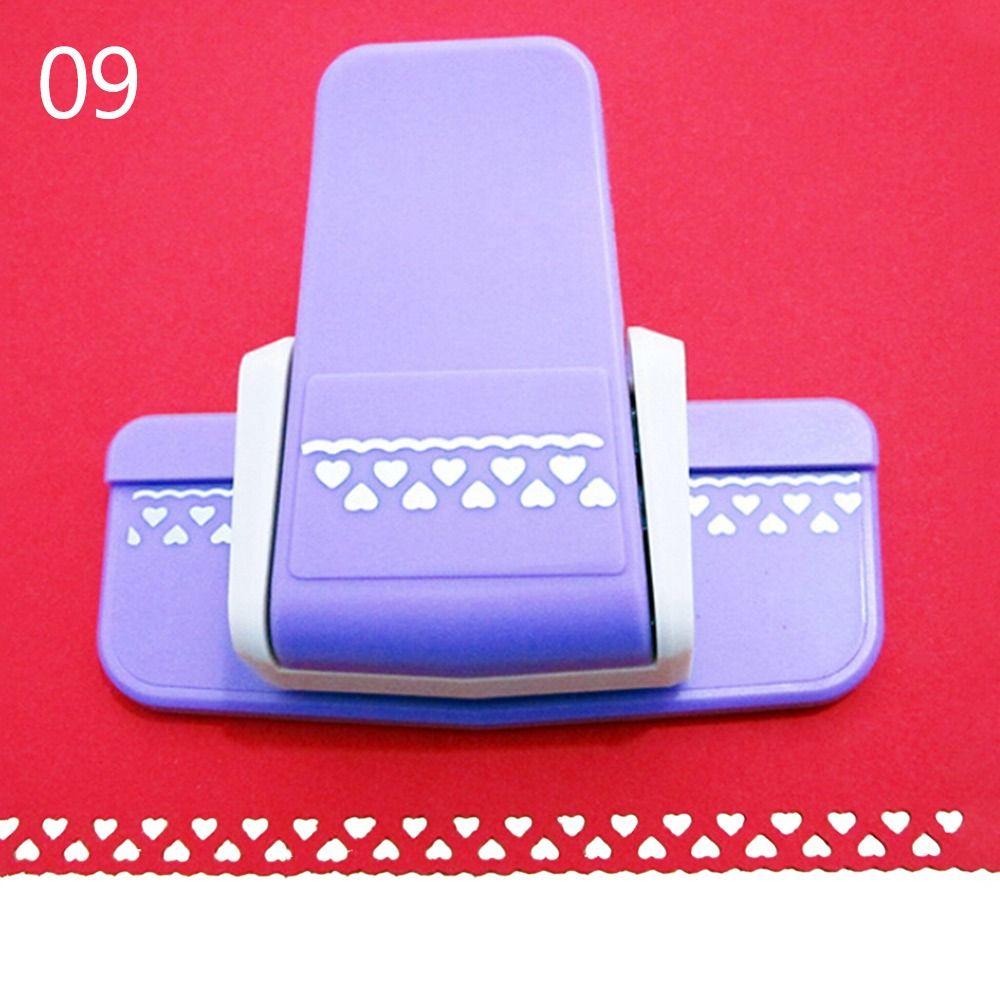 Устройство для создания краёв своими руками, скрапбукинг, S-образный цветочный дизайн, необычный дырокол для тиснения